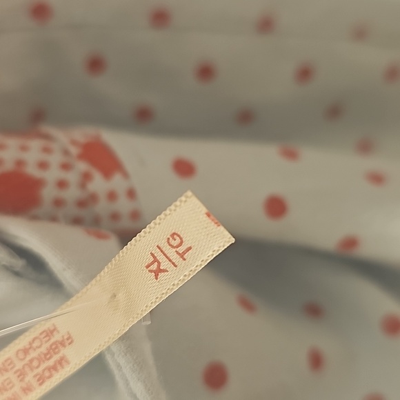 Free People Stelladonna Midi Maxi Dress Halter Polka Dot Powder Blue Red Combo - Picture 6 of 7